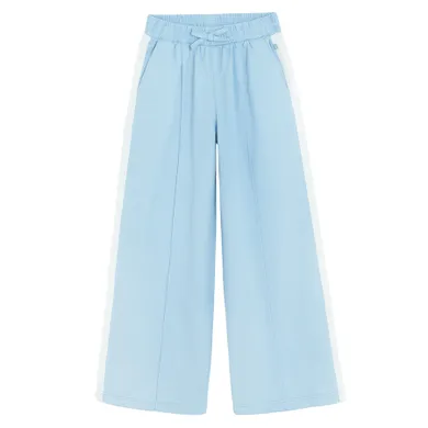 Cool Club, Pantaloni din material textil pentru fete, wide, albastru