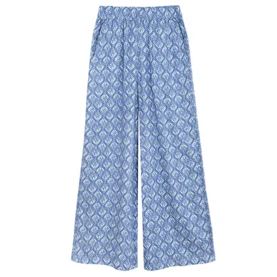 Cool Club, Pantaloni din material textil pentru fete, wide, albastru