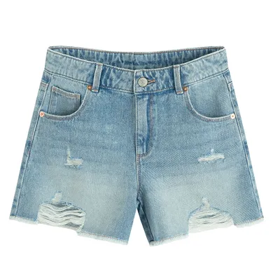 Cool Club, Pantaloni scurti de blugi cu efecte de uzura pentru fete