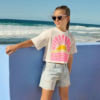 Cool Club, Pantaloni scurti de blugi pentru fete, albastru
