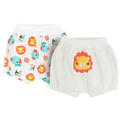 Cool Club, Pantaloni scurti pentru baieti, mix, imprimeu Fisher-Price, set, 2 buc.