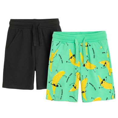 Cool Club, Pantaloni scurti pentru baieti, mix, set, 2 buc.