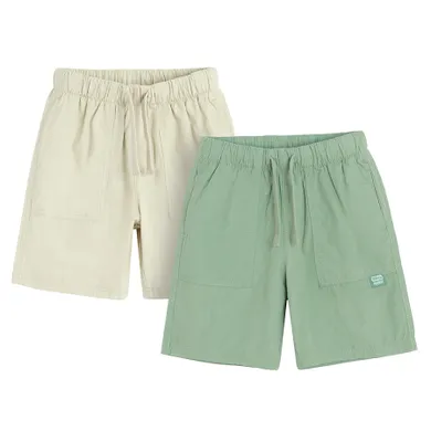 Cool Club, Pantaloni scurti pentru baieti, relaxed, mix, set, 2 buc.