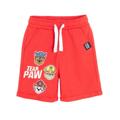 Cool Club, Pantaloni scurti pentru baieti, rosu, imprimeu Paw Patrol