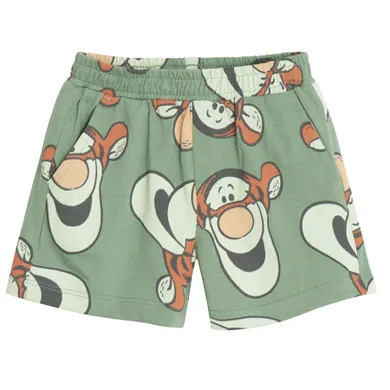 Cool Club, Pantaloni scurti pentru baieti, verde, imprimeu Winnie the Pooh