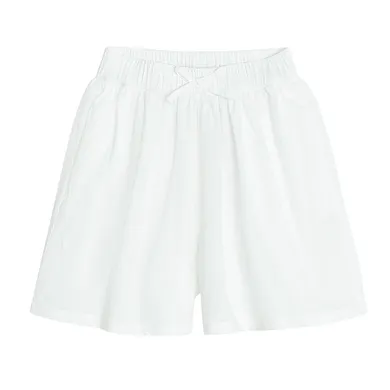 Cool Club, Pantaloni scurti pentru fete, cu in, alb