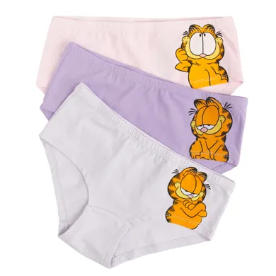 Cool Club, Pantaloni scurti pentru fete, mix, imprimeu Garfield, set, 3 buc.