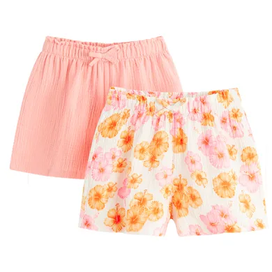 Cool Club, Pantaloni scurti pentru fete, muselina, mix, set, 2 buc.