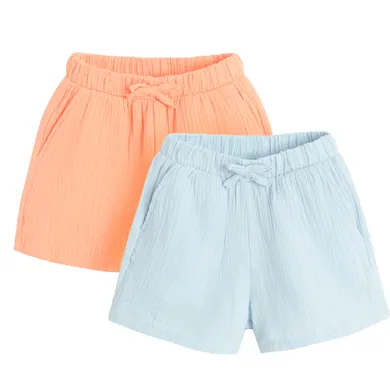 Cool Club, Pantaloni scurti pentru fete, muselina, mix, set, 2 szt