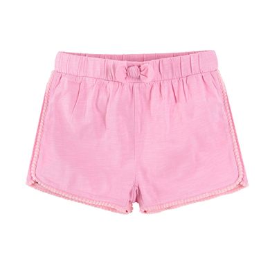 Cool Club, Pantaloni scurti pentru fete, roz, cu funda