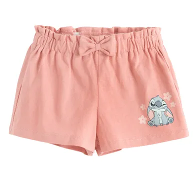 Cool Club, Pantaloni scurti pentru fete, roz, imprimeu Lilo si Stitch