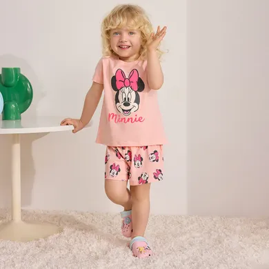 Cool Club, Pantaloni scurti pentru fete, roz, imprimeu Minnie Mouse