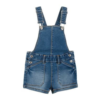 Cool Club, Pantaloni scurti salopeta de blugi pentru fete, denim