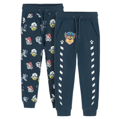 Cool Club, Pantaloni trening pentru baieti, albastru, imprimeu Paw Patrol, set, 2 buc.