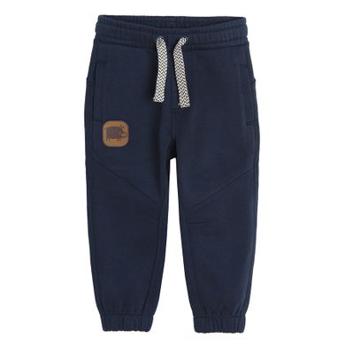 Cool Club, Pantaloni trening pentru baieti, bleumarin, imprimeu mistret