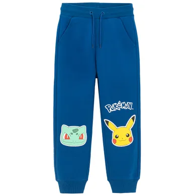 Cool Club, Pantaloni trening pentru baieti, bleumarin, imprimeu Pokemon