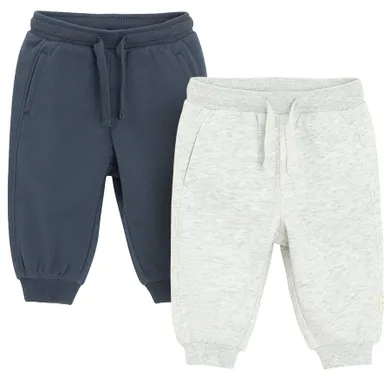 Cool Club, Pantaloni trening pentru baieti, caldurosi, mix, set, 2 buc.