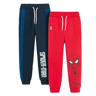 Cool Club, Pantaloni trening pentru baieti, mix, imprimeu Spider-Man, set, 2 buc.