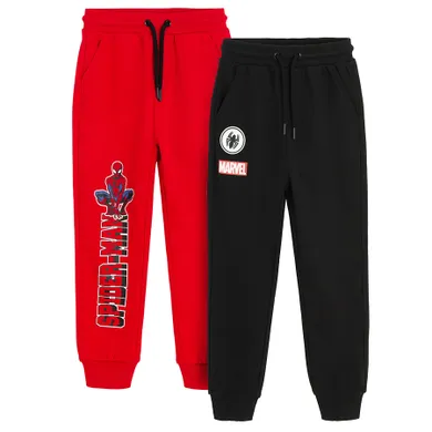 Cool Club, Pantaloni trening pentru baieti, mix, set, 2 buc., imprimeu Spider-Man