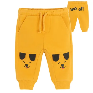 Cool Club, Pantaloni trening pentru baieti, mustar