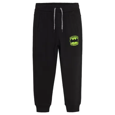 Cool Club, Pantaloni trening pentru baieti, negru, imprimeu Batman