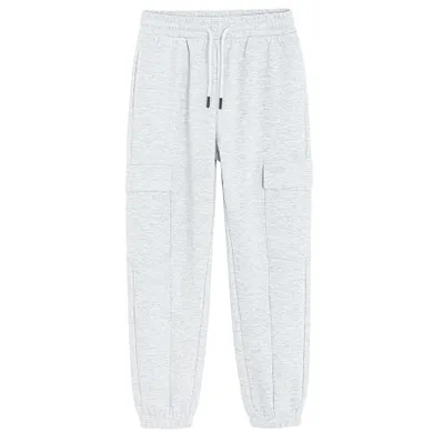 Cool Club, Pantaloni trening pentru baieti, relaxed, gri