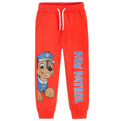 Cool Club, Pantaloni trening pentru baieti, rosu, imprimeu Paw Patrol