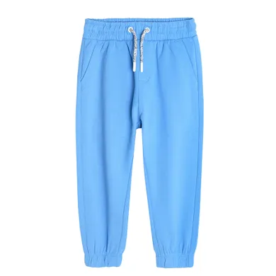 Cool Club, Pantaloni trening pentru baieti, tip oversize, albastru
