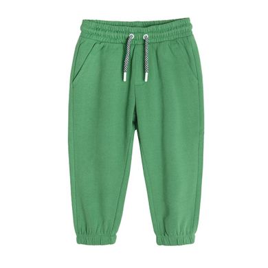 Cool Club, Pantaloni trening pentru baieti, tip oversize, verde