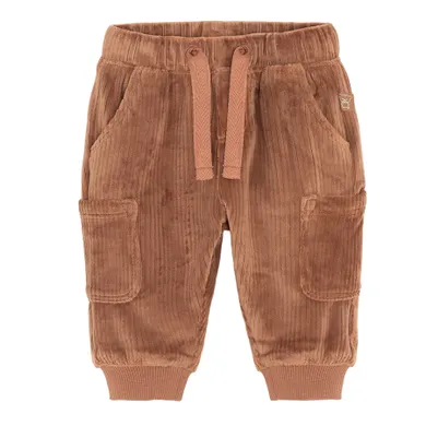 Cool Club, Pantaloni trening pentru baieti, velur, maro