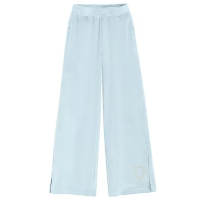 Cool Club, Pantaloni trening pentru fete, culotte, velur, albastru