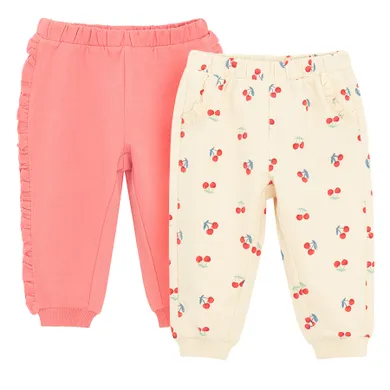 Cool Club, Pantaloni trening pentru fete, mix, set, 2 buc.