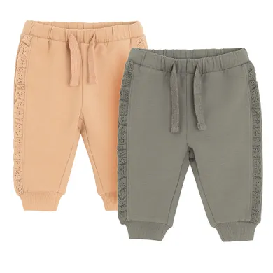 Cool Club, Pantaloni trening pentru fete, mix, set, 2 buc.