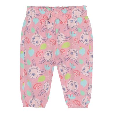 Cool Club, Pantaloni trening pentru fete, roz, imprimeu Bing