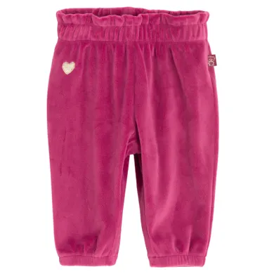 Cool Club, Pantaloni trening pentru fete, velur, claret