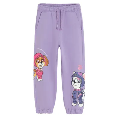 Cool Club, Pantaloni trening pentru fete, violet, imprimeu Paw Patrol