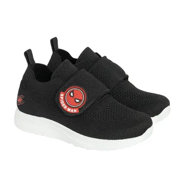 Cool Club, Pantofi sport pentru baieti, negru, imprimeu Spider-Man
