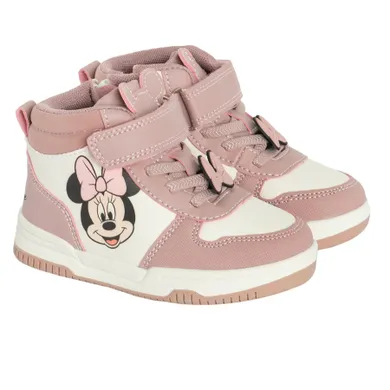 Cool Club, Pantofi sport pentru fete, roz, imprimeu Minnie Mouse