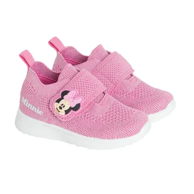 Cool Club, Pantofi sport pentru fete, roz, imprimeu Minnie Mouse