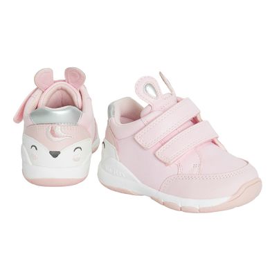 Cool Club, Pantofi sport pentru fete, roz, parfumati, brant din piele, talpa Bio-Flex