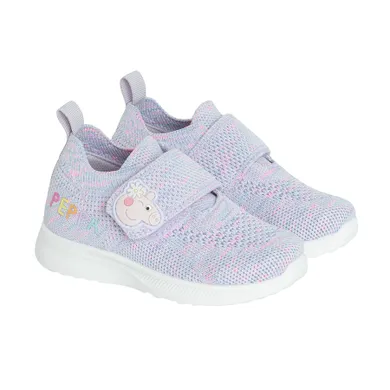 Cool Club, Pantofi sport pentru fete, violet, imprimeu Peppa Pig