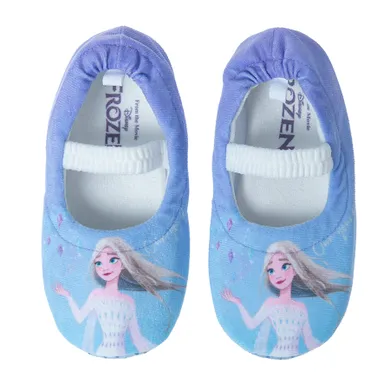 Cool Club, Papuci de casa pentru fete, albastru, imprimeu Elsa, Frozen