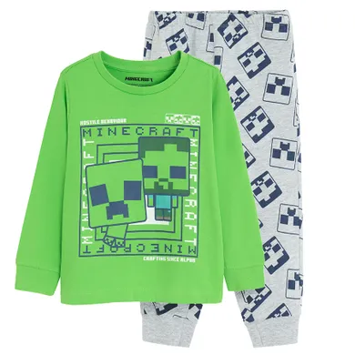 Cool Club, Pijama pentru baieti, mix, imprimeu Minecraft