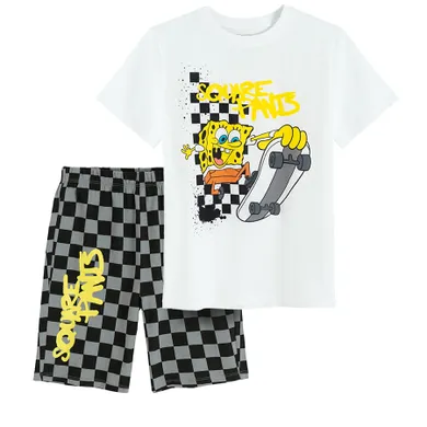 Cool Club, Pijama pentru baieti, mix, imprimeu SpongeBob