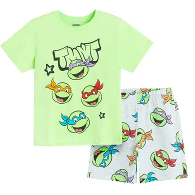 Cool Club, Pijama pentru baieti, mix, imprimeu Teenage Mutant Ninja Turtles