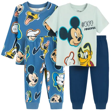 Cool Club, Pijama pentru baieti, mix, set, 2 buc., imprimeu Mickey Mouse