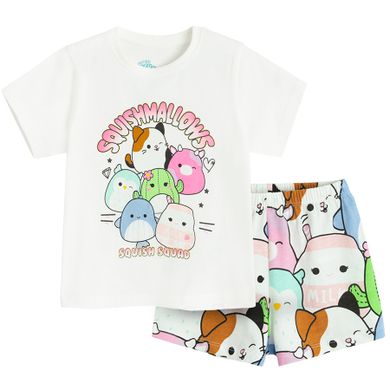 Cool Club, Pijama pentru fete, mix, imprimeu Squishmallows