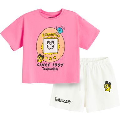 Cool Club, Pijama pentru fete, mix, imprimeu Tamagotchi