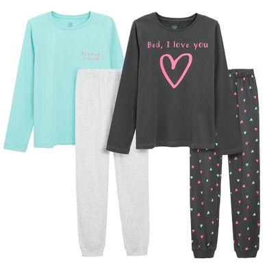 Cool Club, Pijama pentru fete, mix, set, 2 buc.