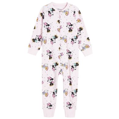 Cool Club, Pijama-salopeta pentru fete, roz, imprimeu Minnie Mouse